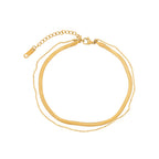 FLAT CHAIN ANKLET.